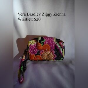 Vera Bradley Ziggy Zienna Wristlet